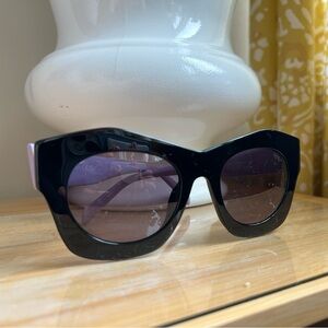 Emilio Pucci Black Sunglasses